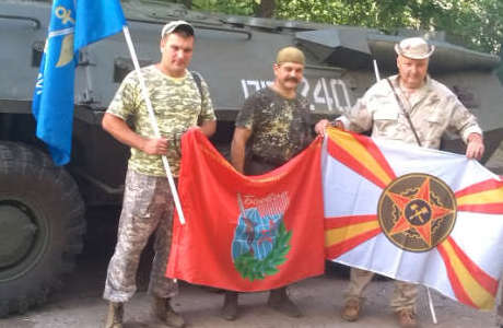 В память о моряках-черноморцах и красноармейцах